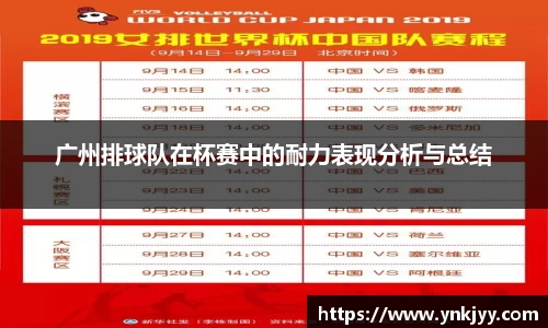 广州排球队在杯赛中的耐力表现分析与总结