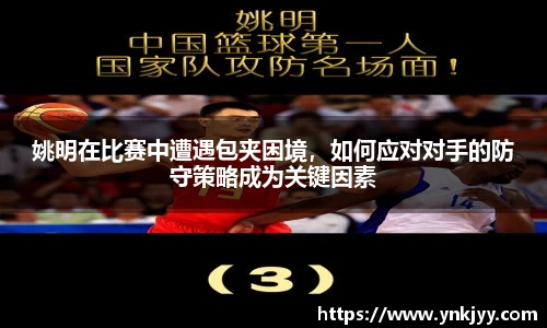 姚明在比赛中遭遇包夹困境，如何应对对手的防守策略成为关键因素